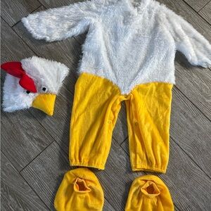 12-18month Chicken Costume - White and Yellow